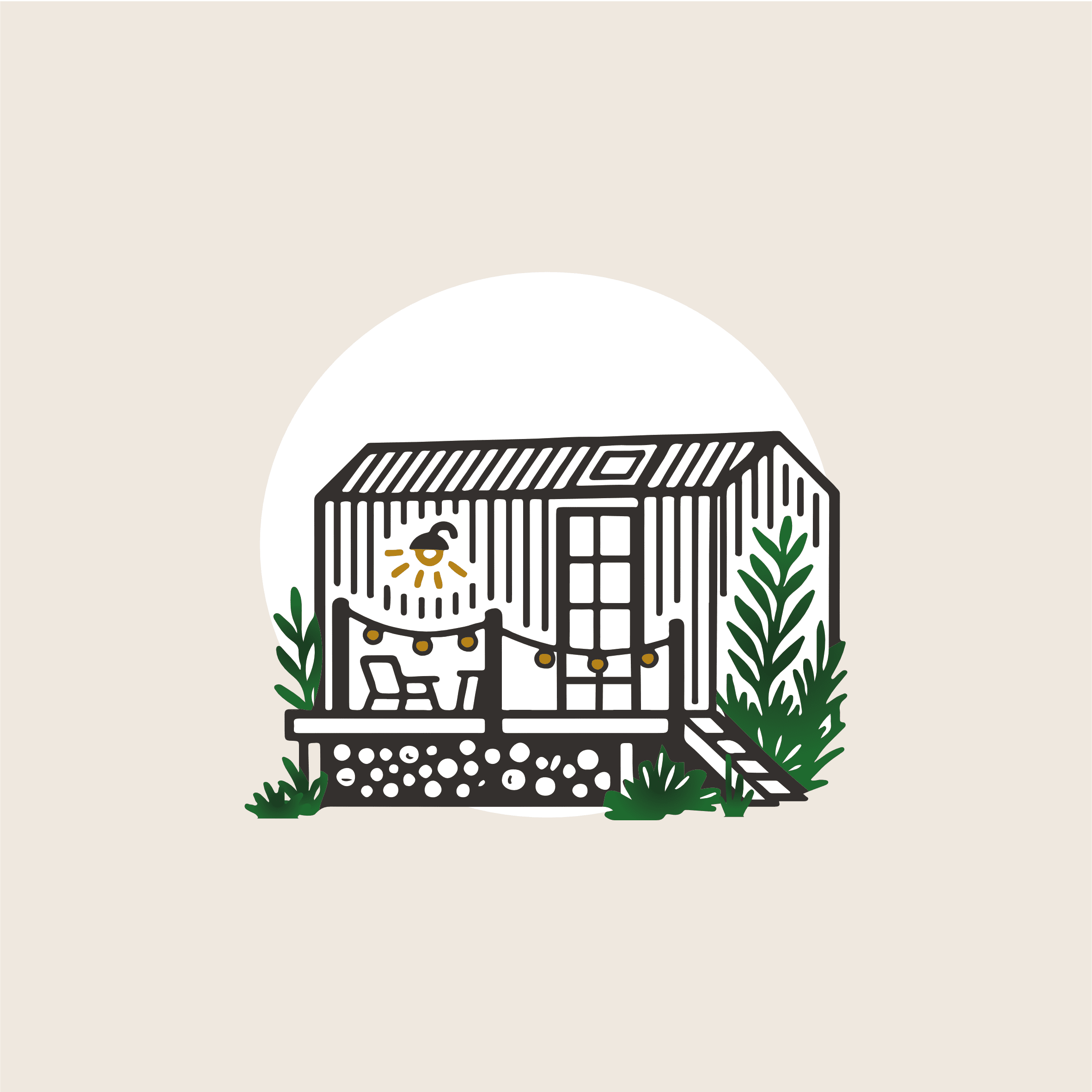 Illustration de la tiny house écologique du Domaine de Hurlevent