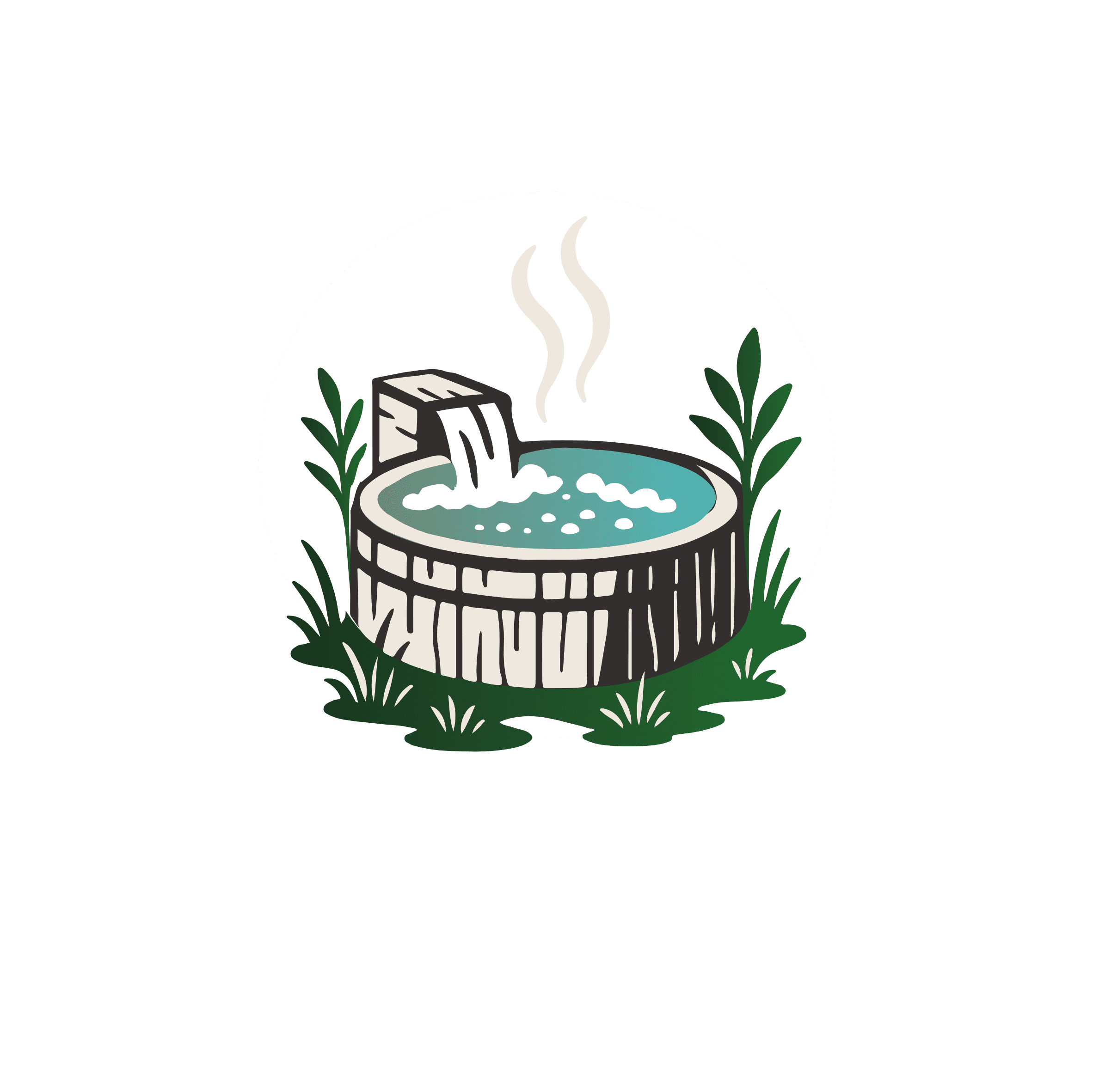 Jacuzzi extérieur – espace wellness du Domaine de Hurlevent